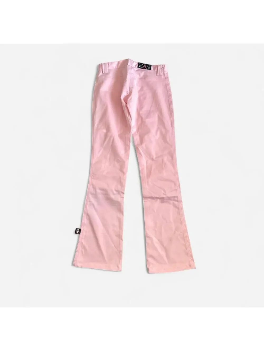 Pink Y2K Low Rise Flare Pants